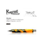 Portaminas Kaweco Acrilico Amarillo Jaspeado 5,6mm