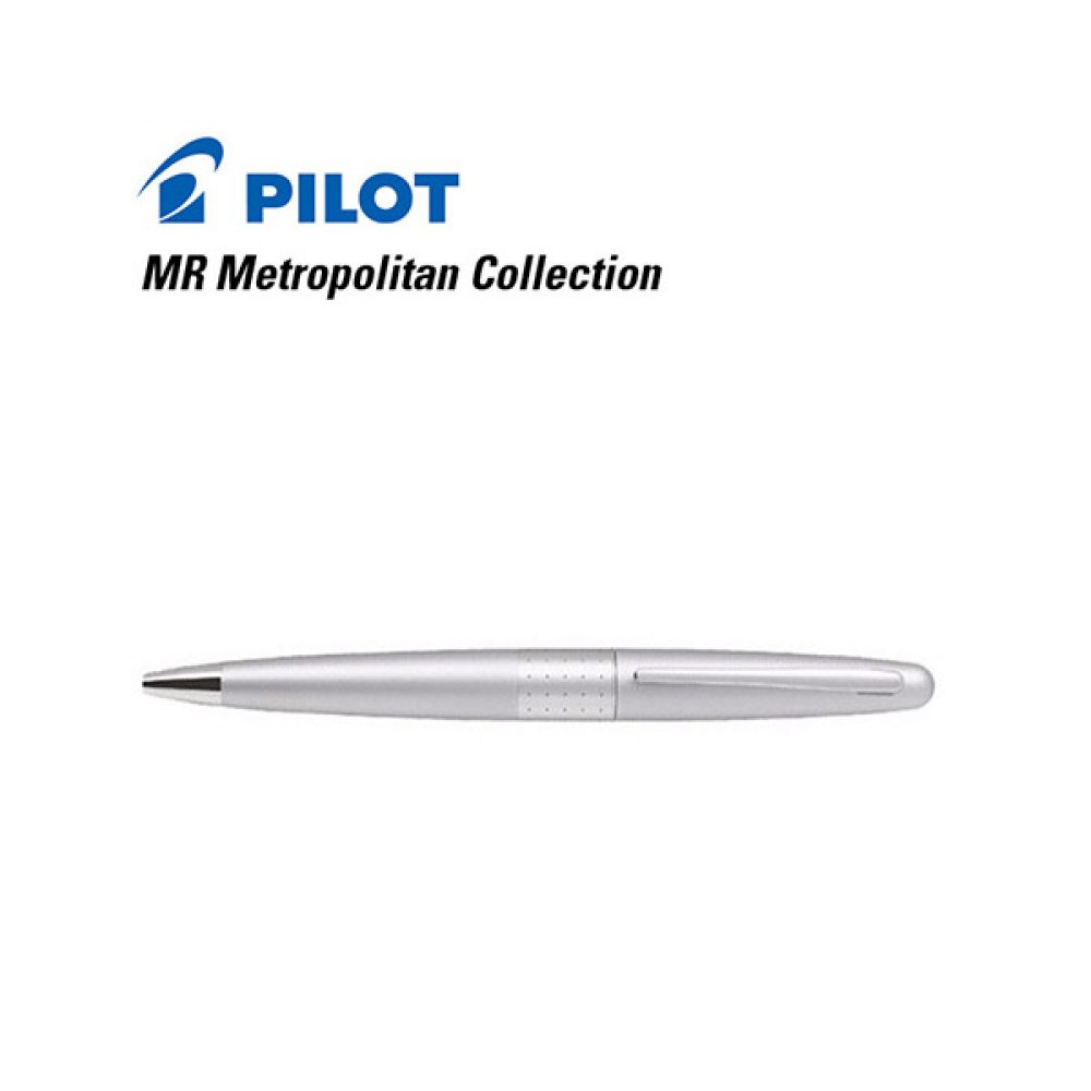 Bolígrafo Pilot MR Metropolitan Collection Plata (Sin estuche)