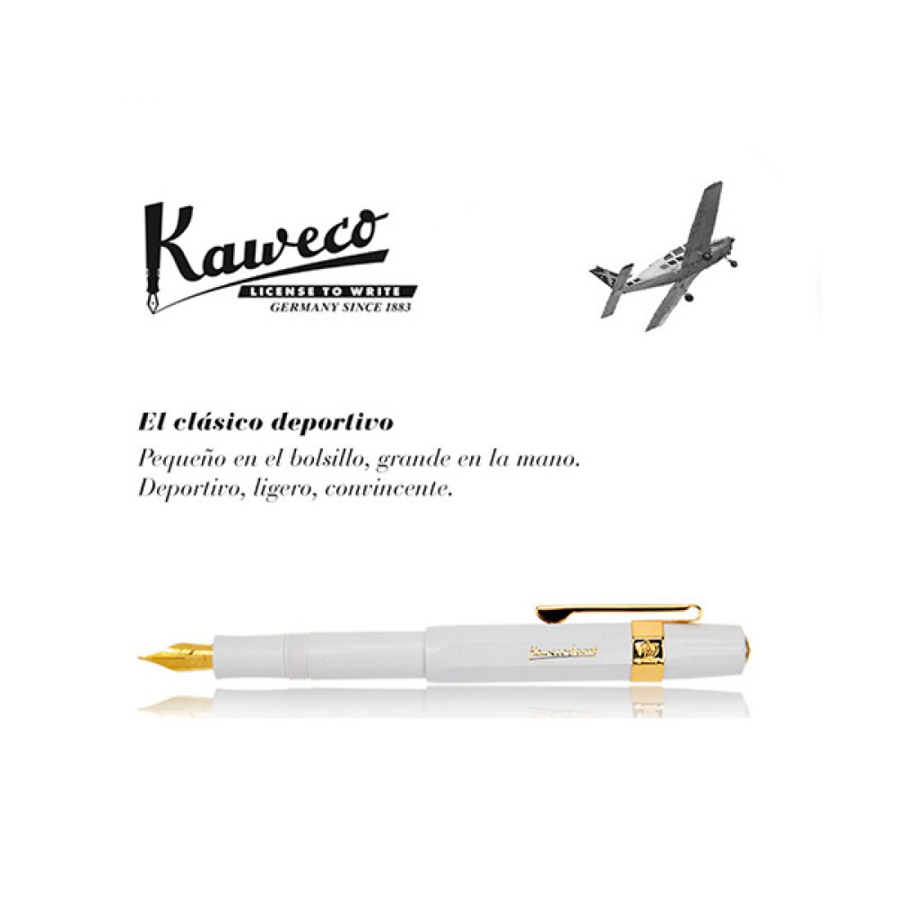 Lapicera Kaweco Classic Sport Blanco