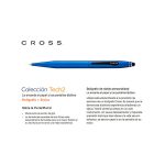 Bolígrafo + Stylus CROSS TECH 2 Collection - Azul Metalizado