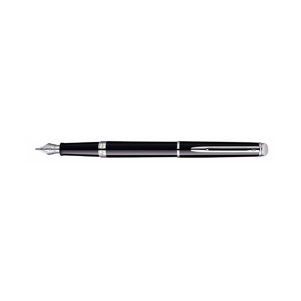 Lapicera de Pluma WATERMAN HEMISPHERE Laca Negra CT